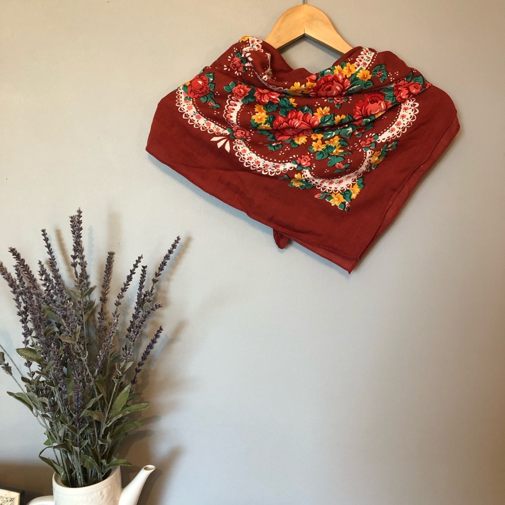 Spanish style scarf
